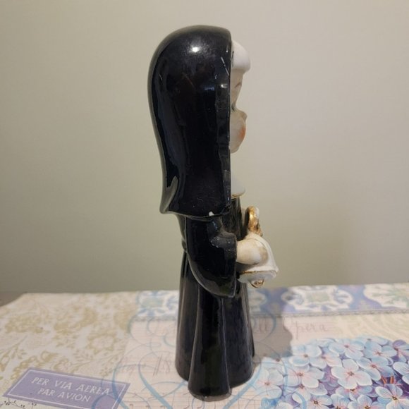 Vintage Nun with Handbells Figurine - Picture 4 of 10